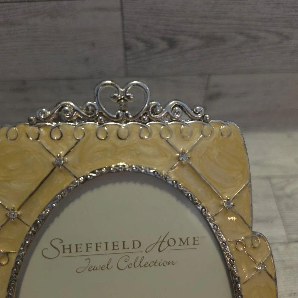 Sheffield Home Jewel Collection 4x6 Picture Frame Wedding Cake Crystals